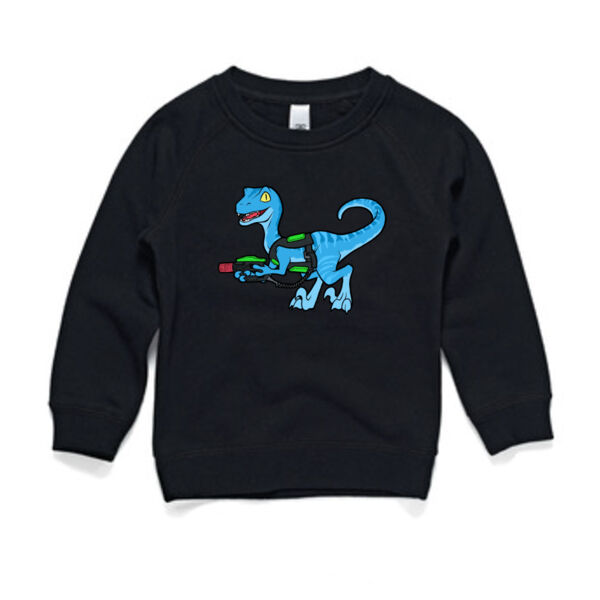 Laser Tag Raptor - Kids Hoodie Thumbnail