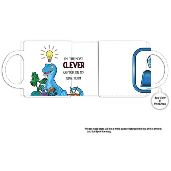 Quiz Team Raptor Mug Thumbnail